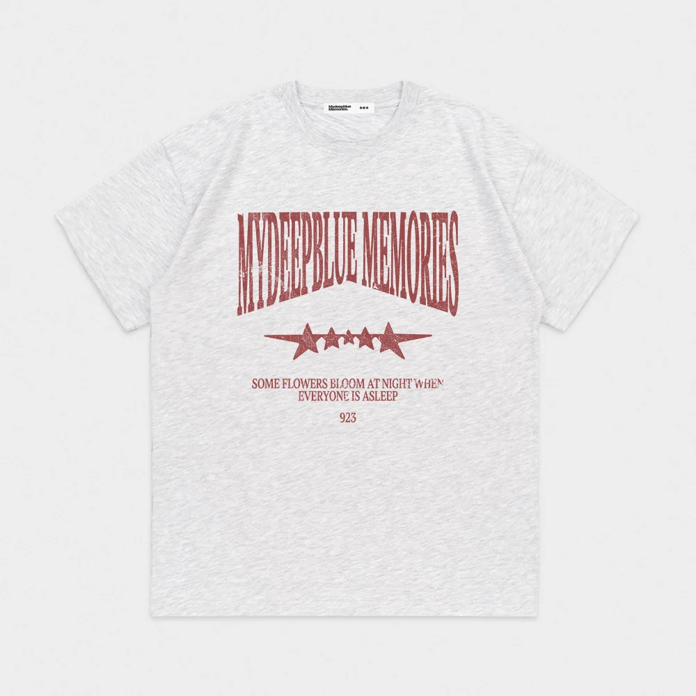 MM Vintage Crack T-shirt (light melange)