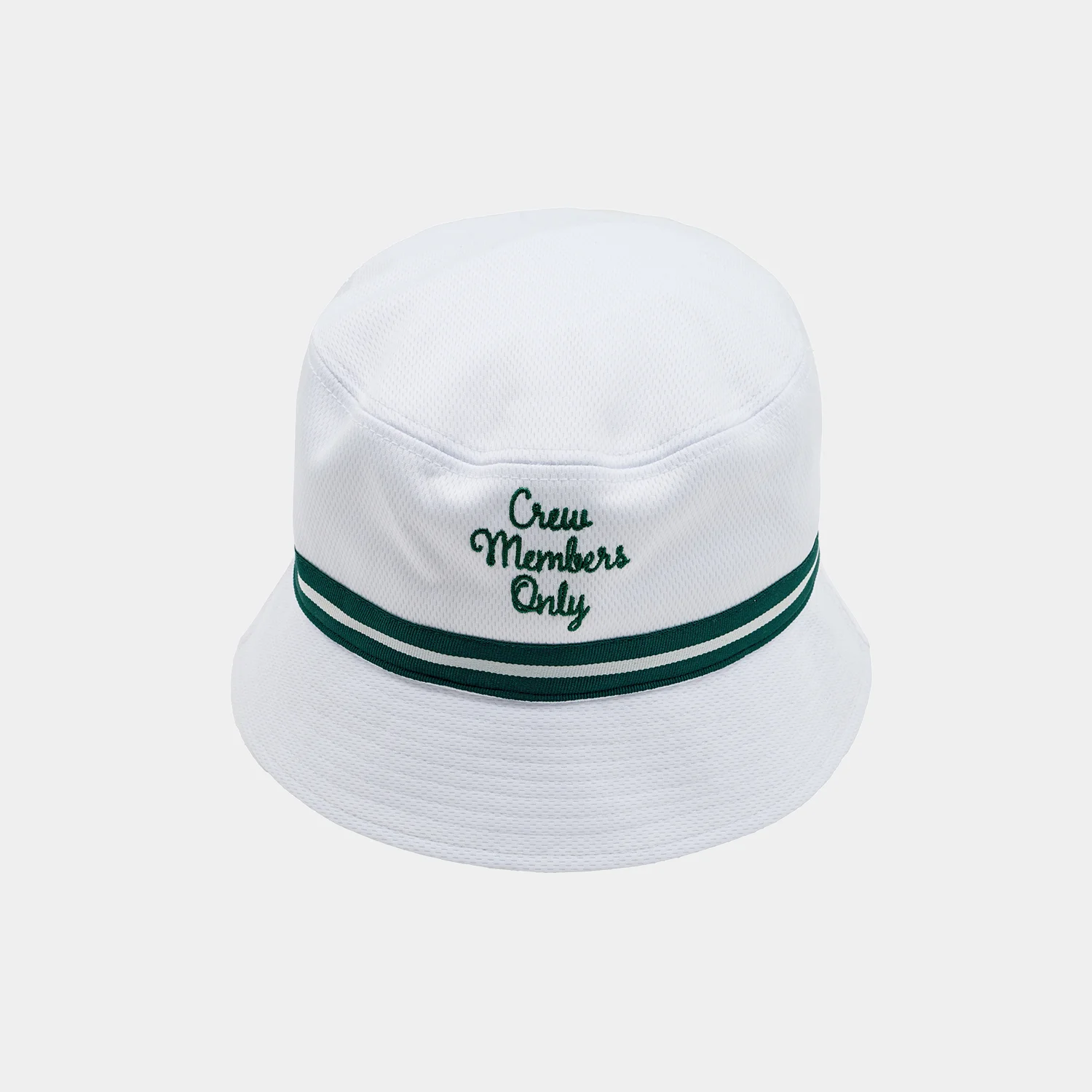 OFFICIAL LOGO BUCKET HAT WHITE