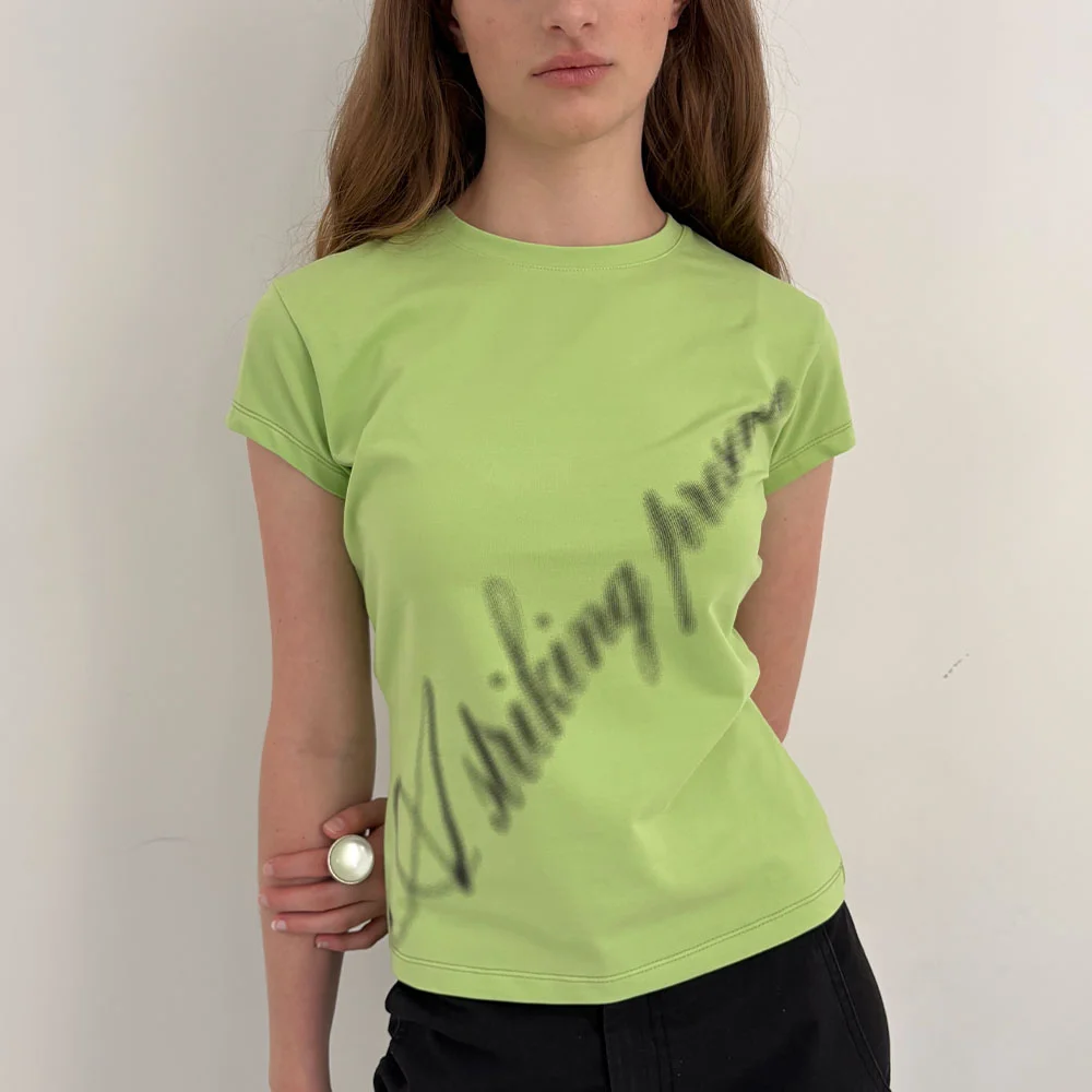 Blur Tee (Apple Green)