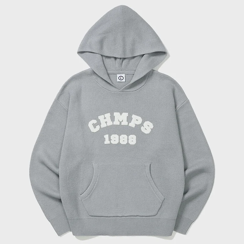 CHMPS 補丁 針織衫 連帽衫 B22FT12AG