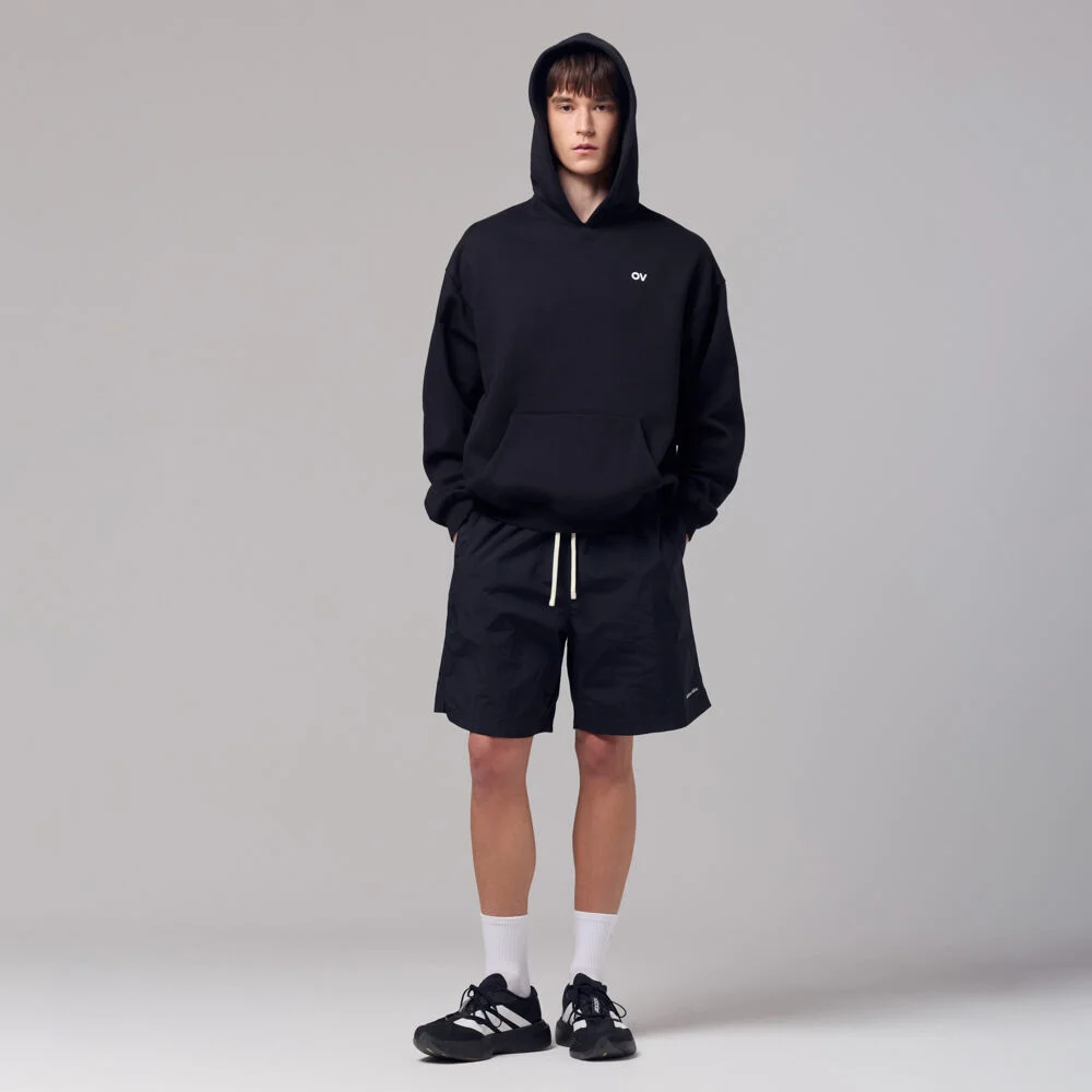 OV LOGO SWEAT HOODIE (BLACK)
