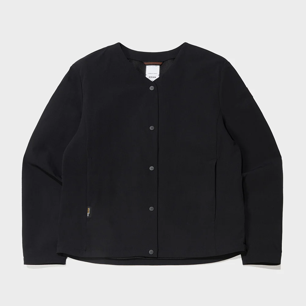 CORDURA (考杜拉) 女裝 梭織 開襟外套_Black_DWP24155Z1