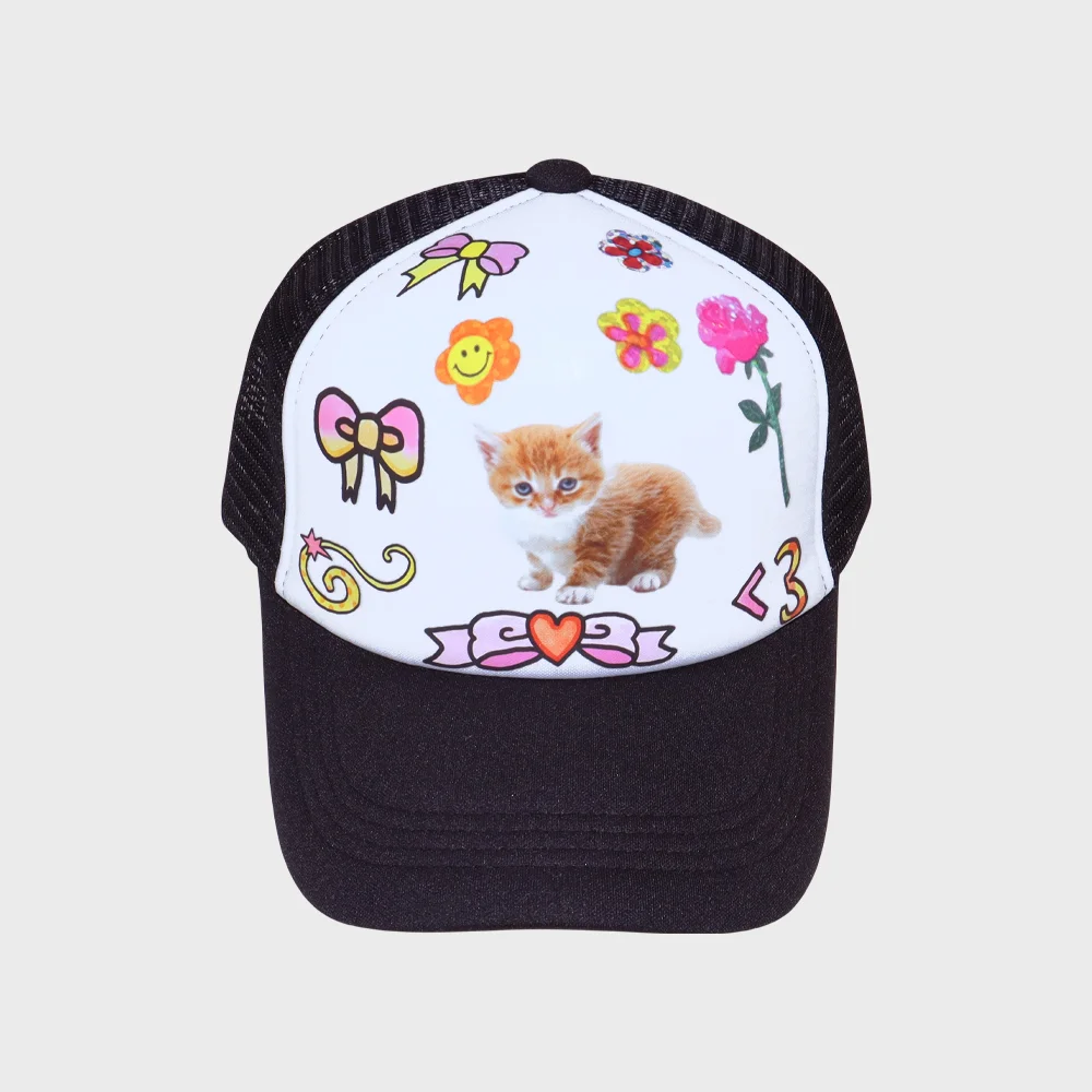 pet trucker cap _ cat