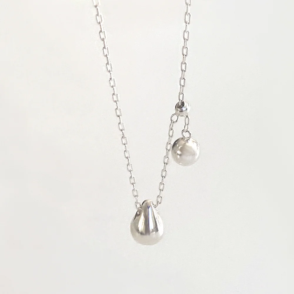 Lee Da-hee,Jin Ki-joo,Jang Hee-ryung 著用 Double Ball Tie Necklace