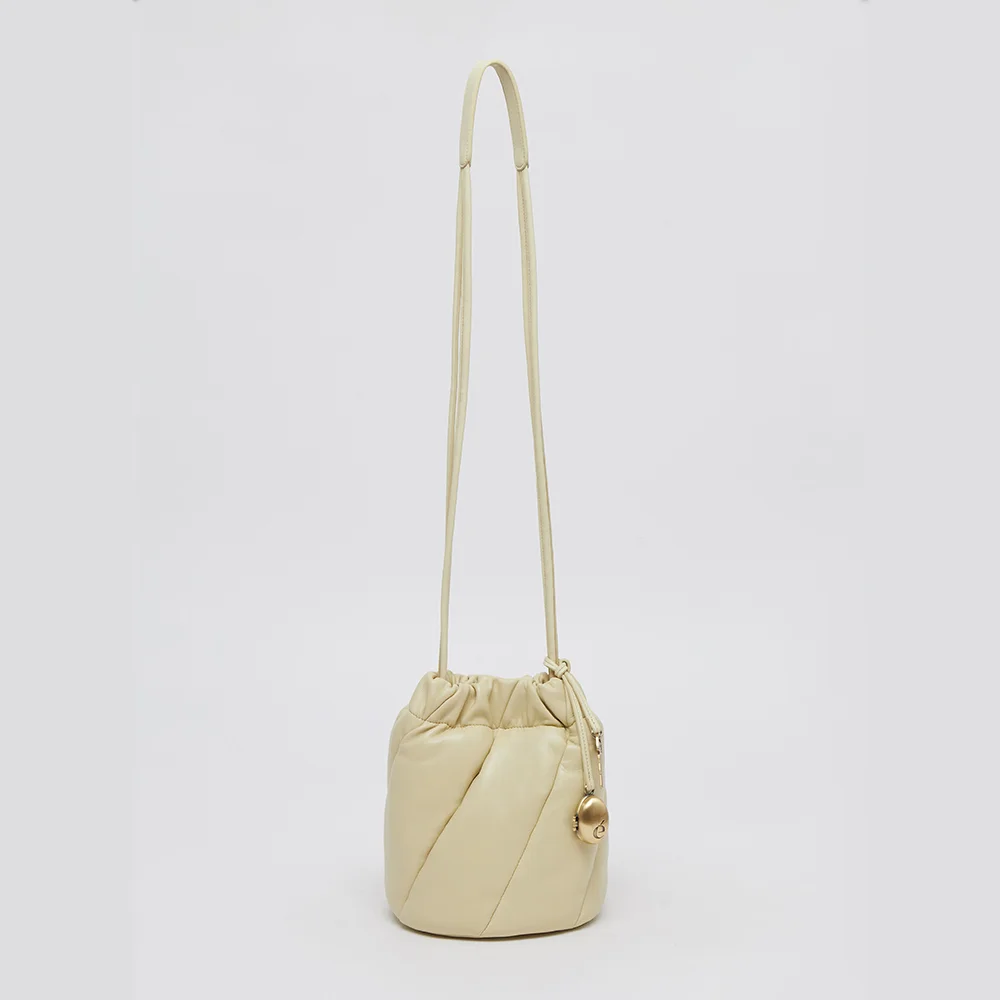 Quilting dumpling bag(Butter)