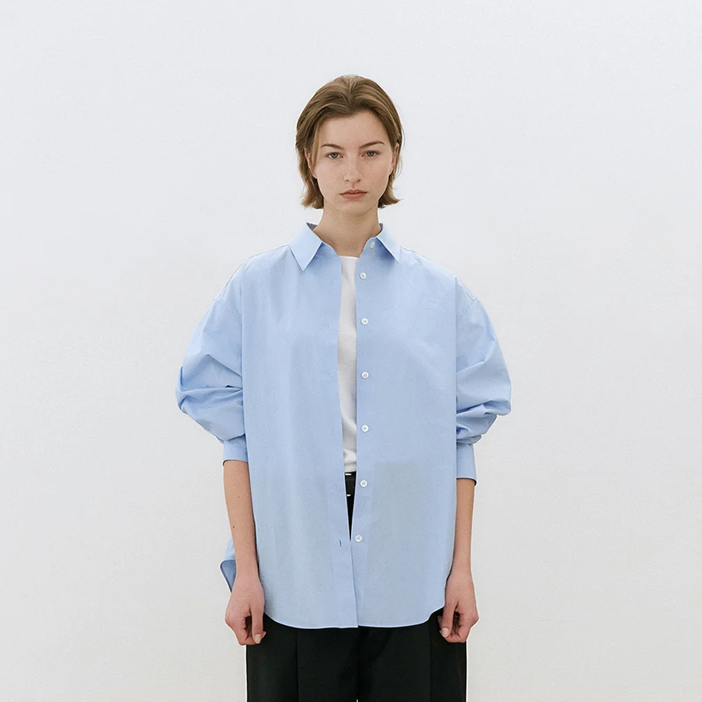 Noi Cotton Shirts(Blue)