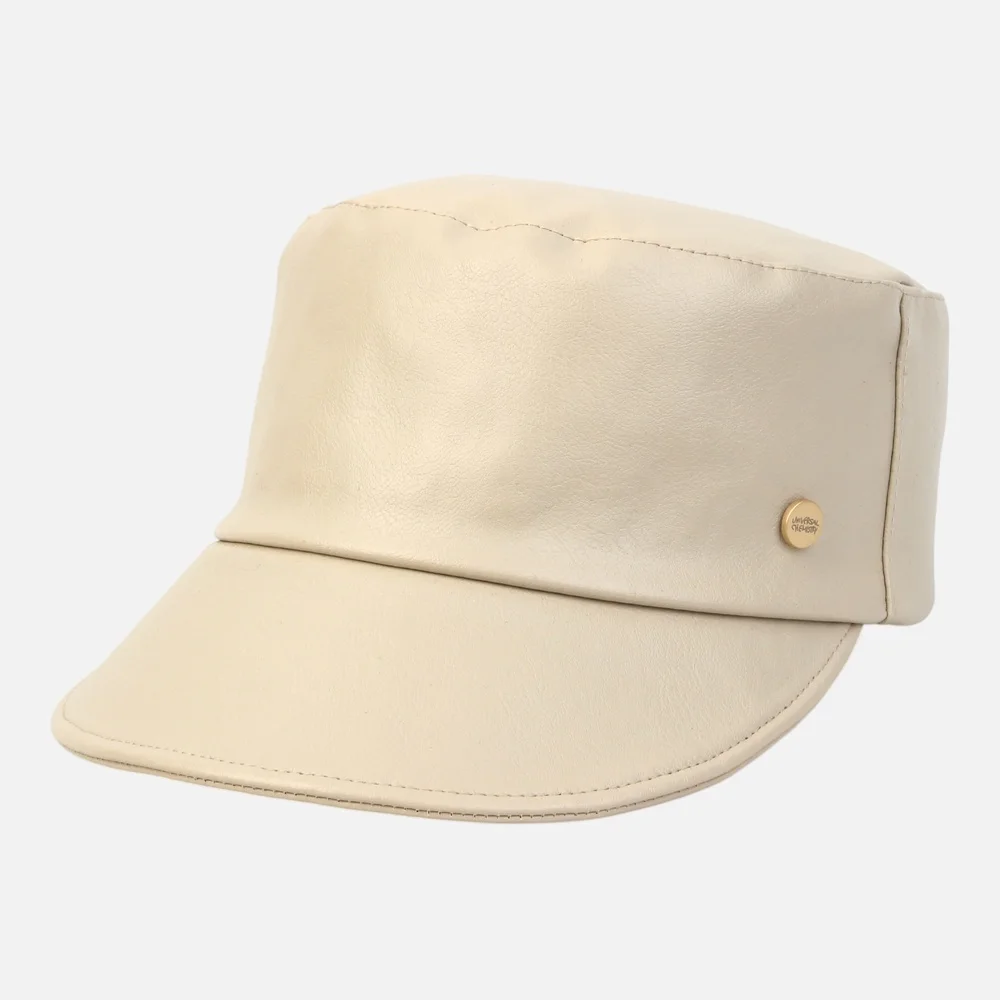 Leather Ivory Logo Riding Cap 騎馬帽