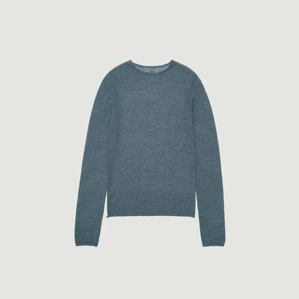 JULIET MOHAIR KNIT (BLUE)