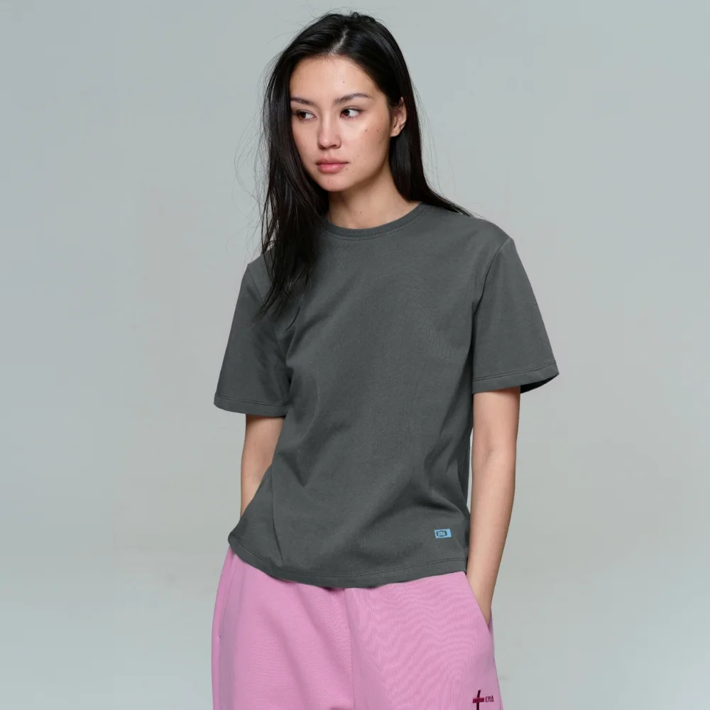 WOMEN ERA ESSENTIAL T - WASHED D.GRAY