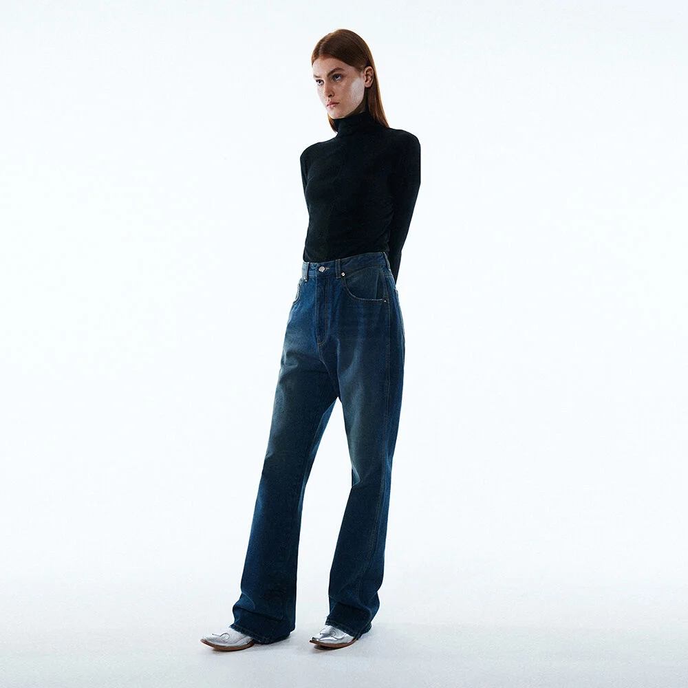 FULL LENGTH STRAIGHT JEANS KA
