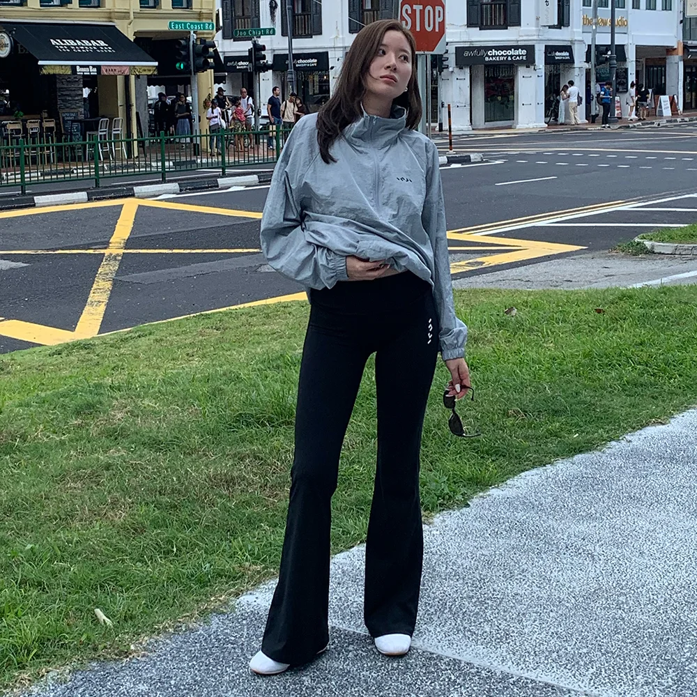 Fold Over Flare Leggings(3colors)