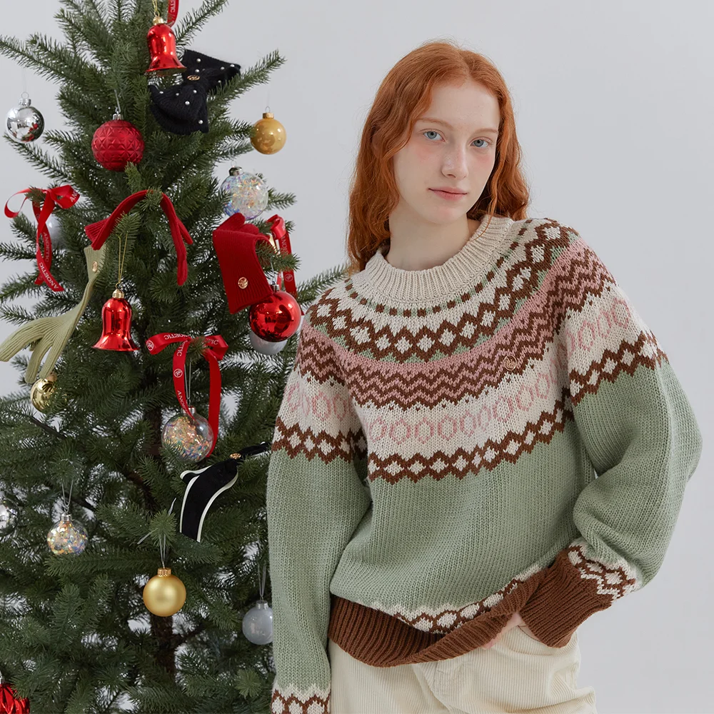 ANC NORDIC PULLOVER KNIT_MINT