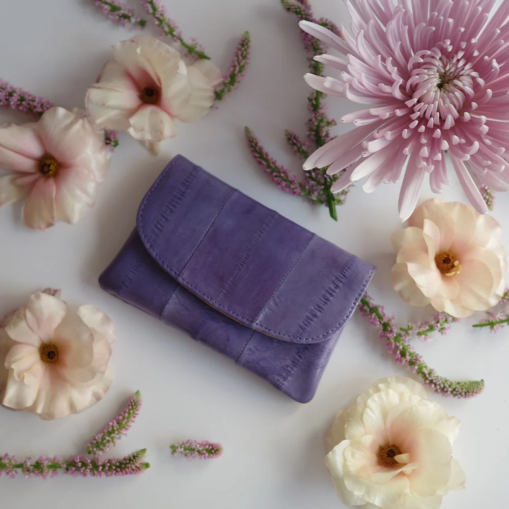 Simple card holder Lilac
