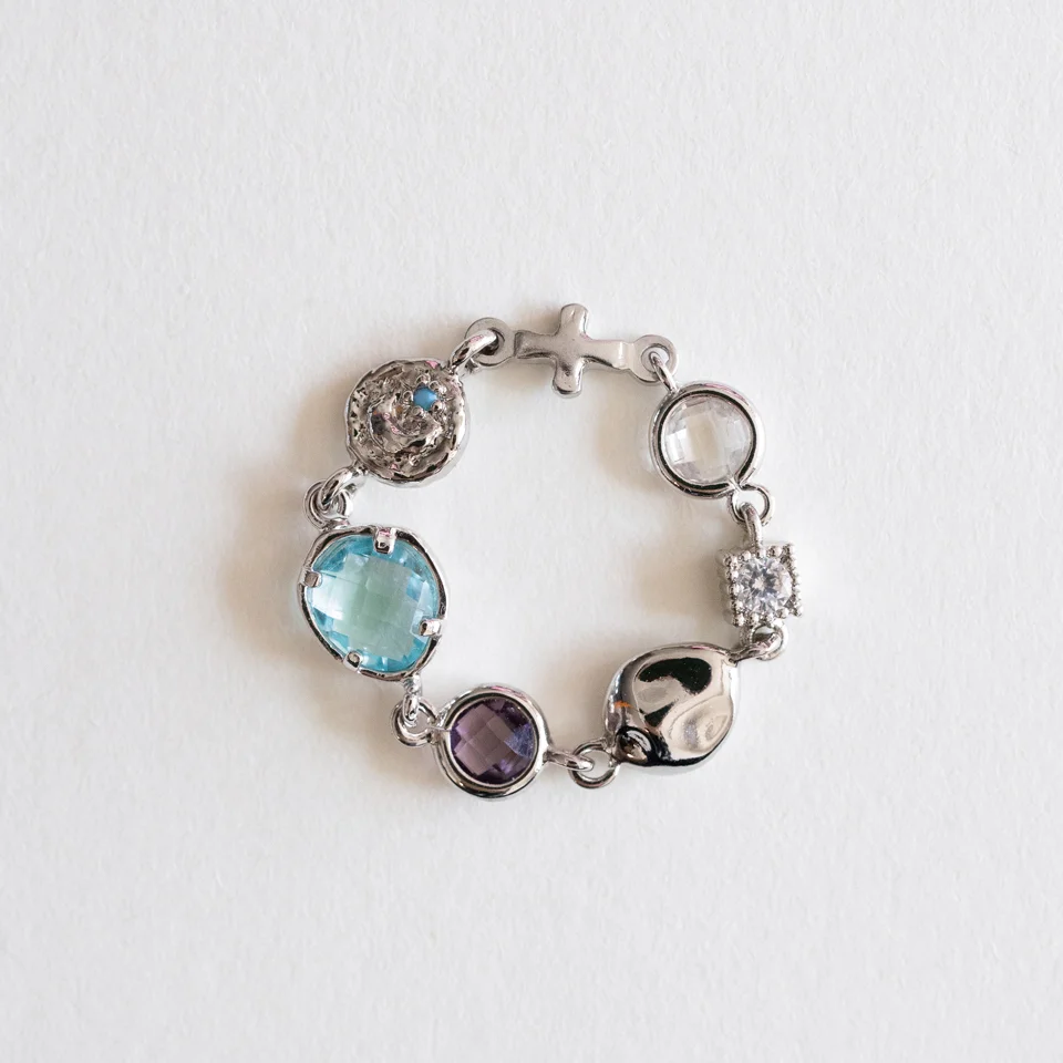 Rainlight mosaic ring