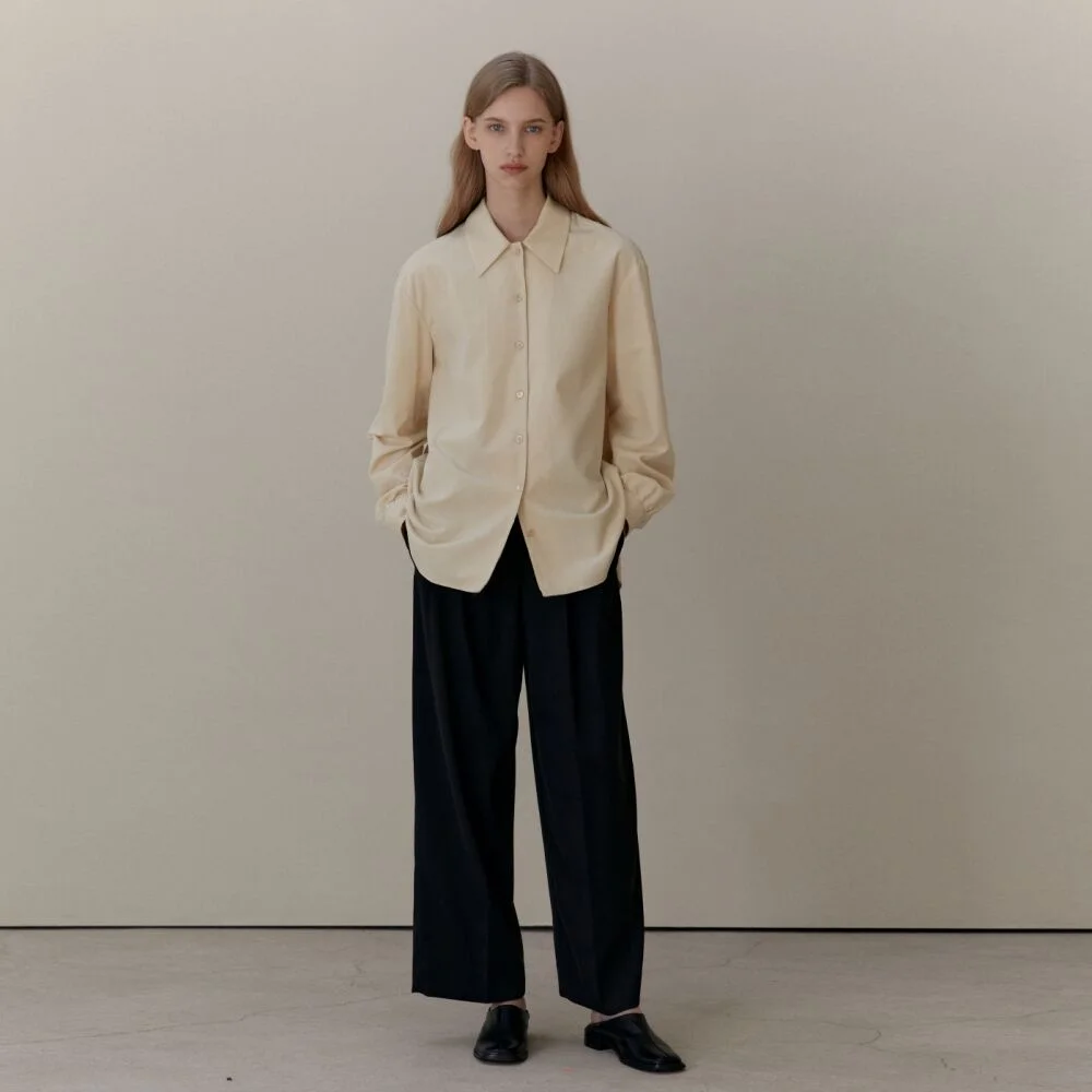 MINIMAL CORDUROY SHIRT BUTTER