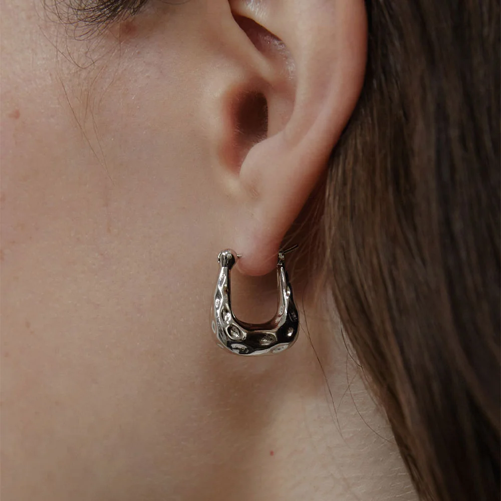 Horse Hoof Earrings (L243MER030)