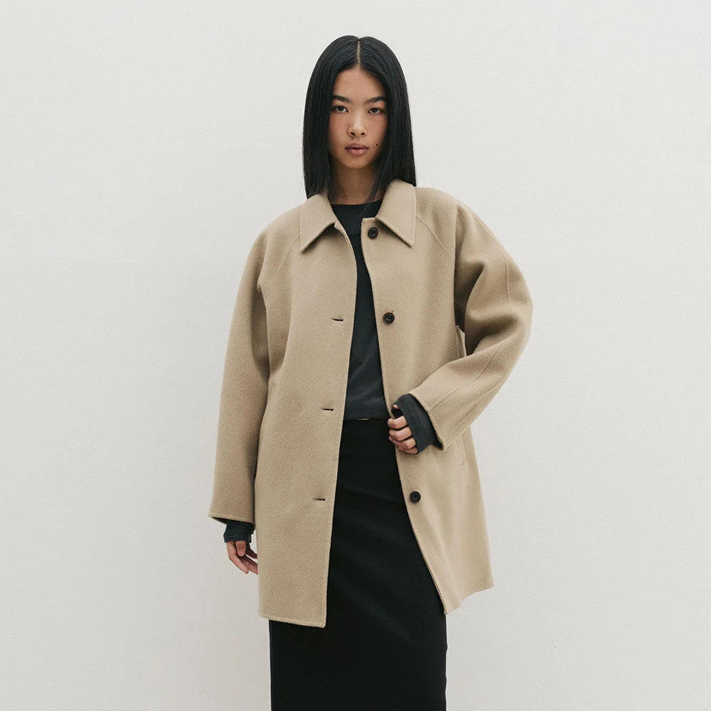 Raglan Half Handmade Coat(Beige)