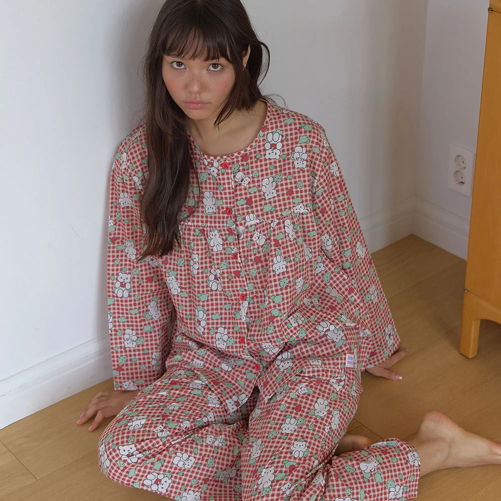 Apple Bear Pajama 睡衣