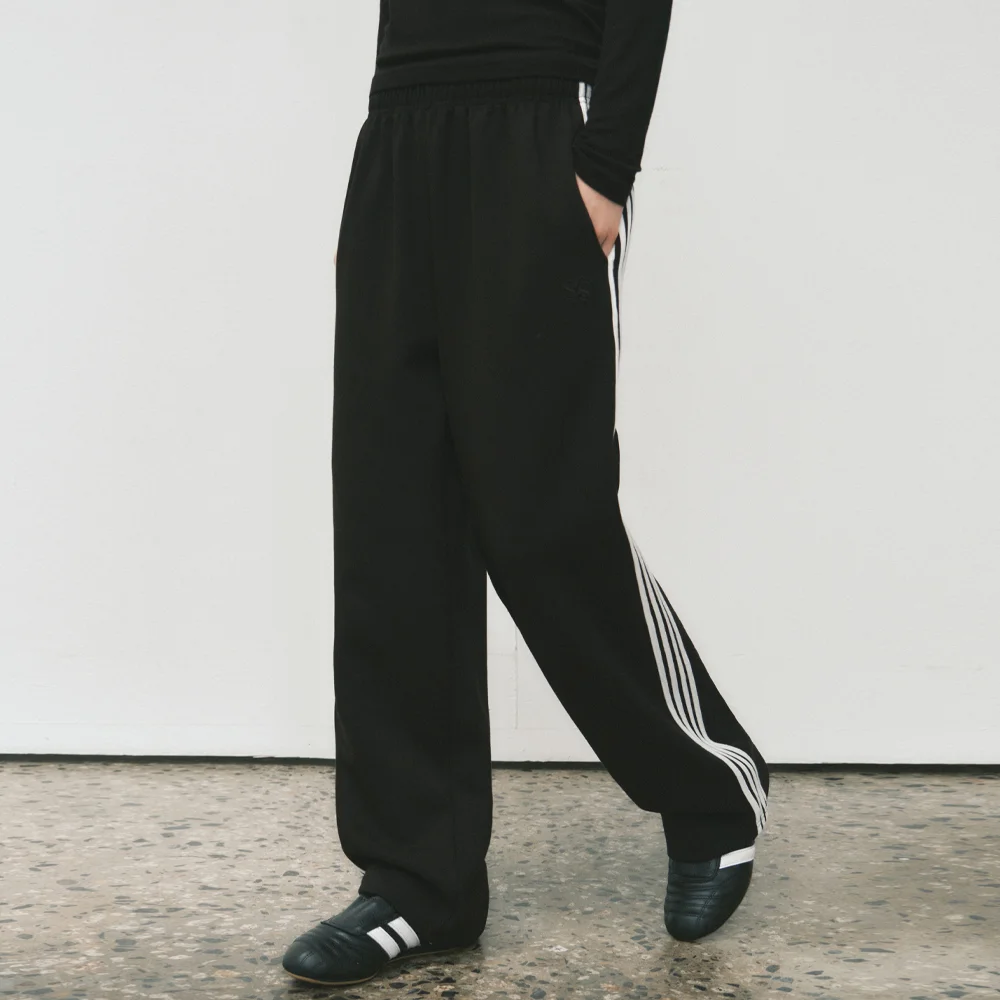 W/Newtro Line Track Pants_BLACK(W25-PT25)