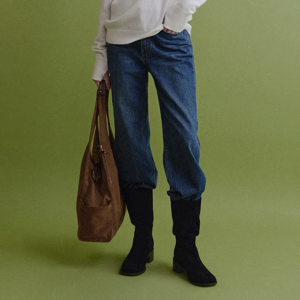 Helen Loose Denim (Dark Blue)