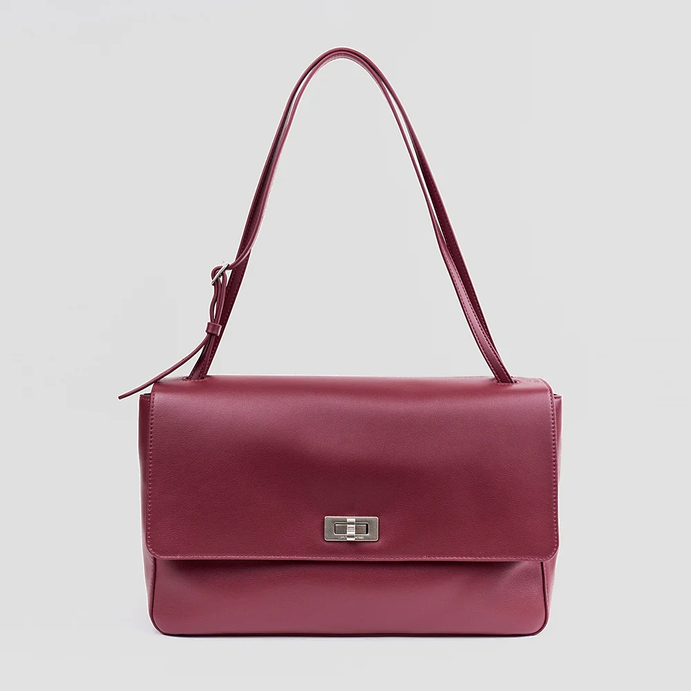 messenger BAG medium - burgundy