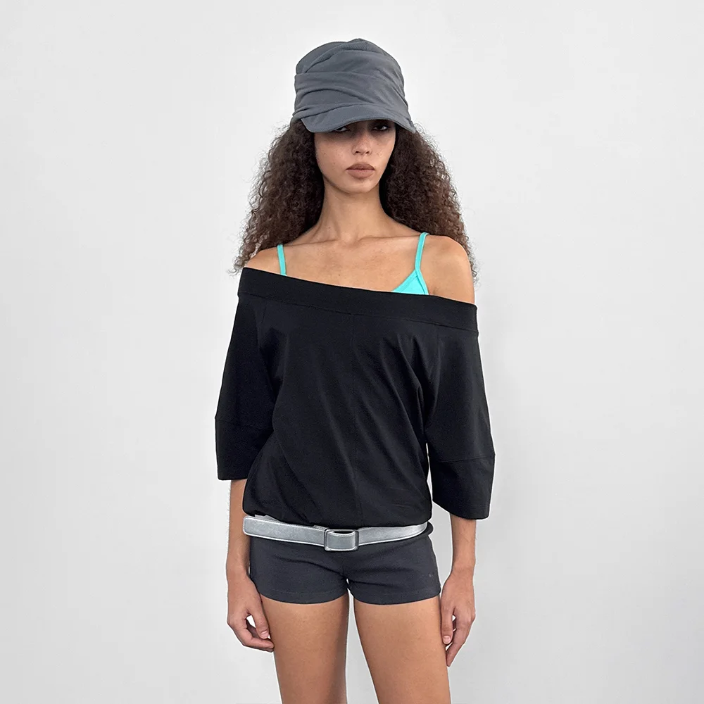 Multi-Neck Tee_Black