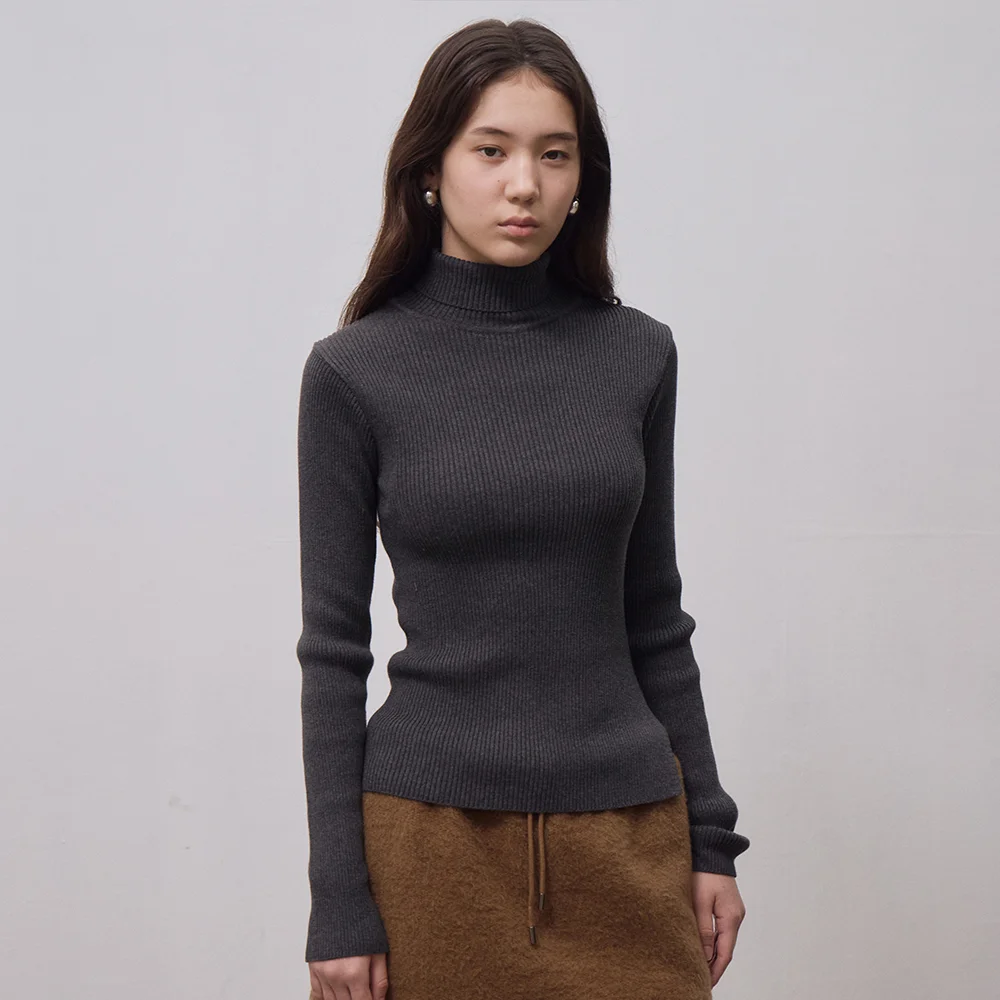 STANCE TURTLENECK KNIT (CHARCOAL)