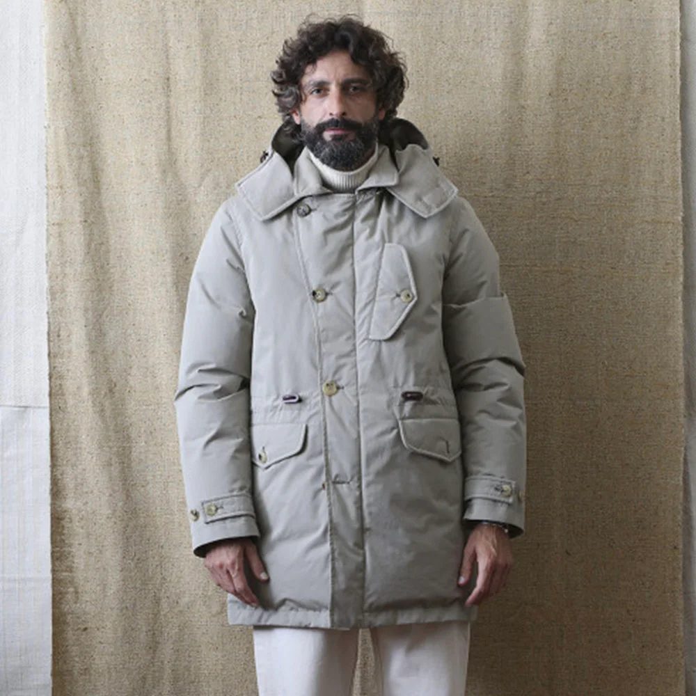 (M) GOOSE DOWN PARKA (BEIGE)