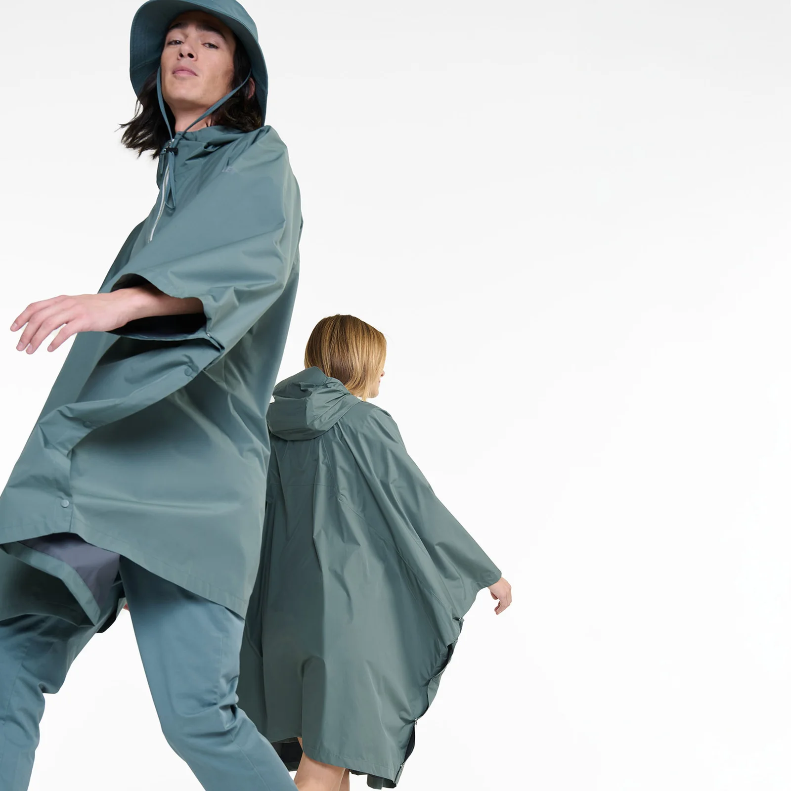 RAINPACK 100: UNISEX 防水 可收納 斗篷外套 AIS25UOUT012ALO