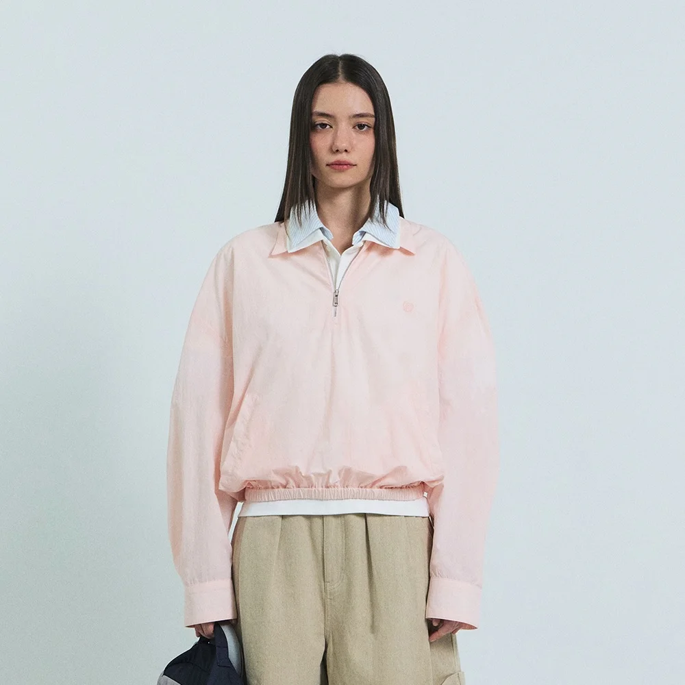 LUAN HALF ZIP-UP (PINK)