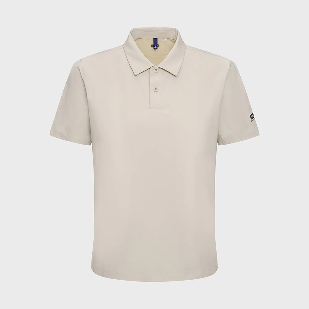 Code Ten(CODE10) ICE 梭織 短袖 Polo W_CREAM BEIGE_KWM25248W9