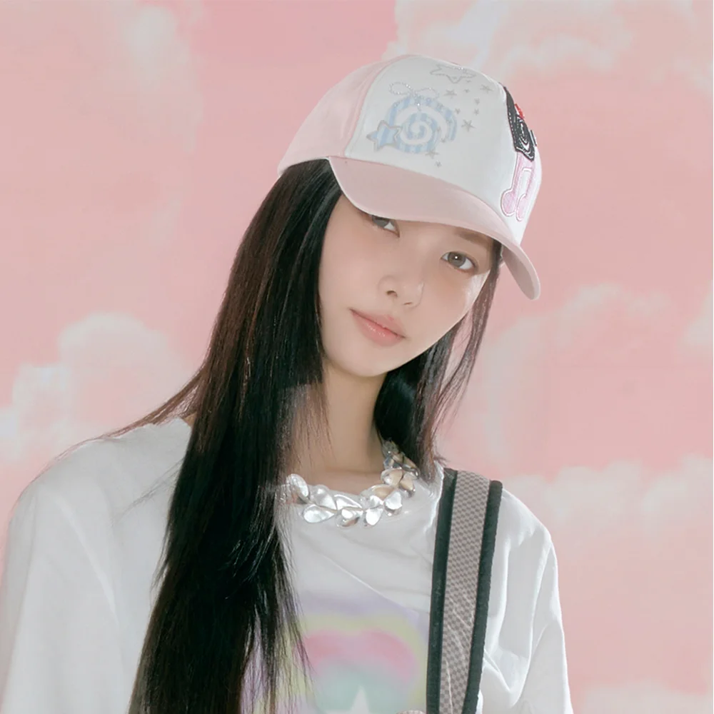 PATCHWORK CAP - PINK