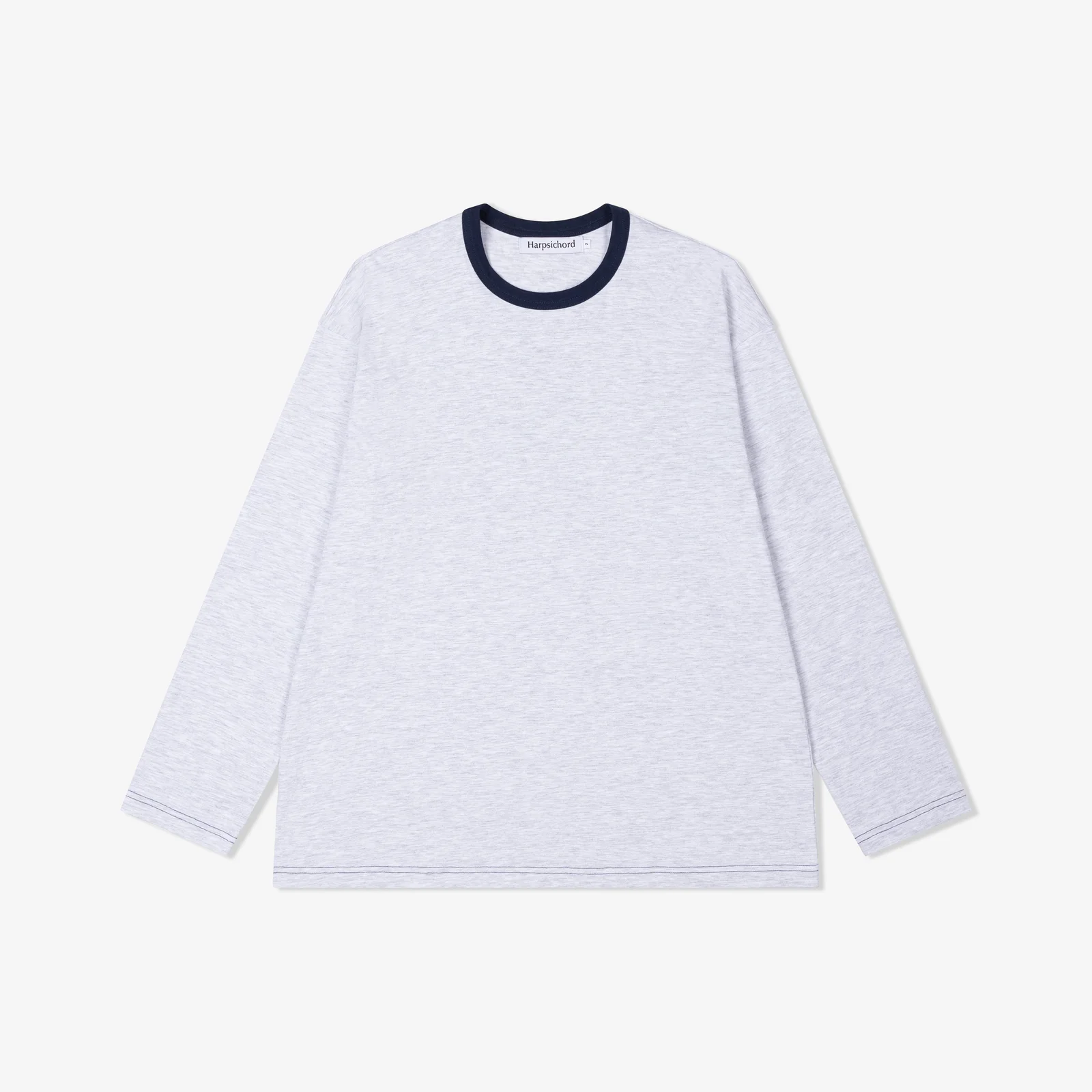 Layer T-shirt (Navy/Melange)