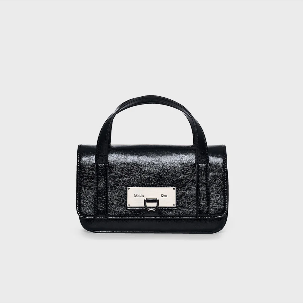 MULTI-POCKET MINI CROSS BAG IN BLACK