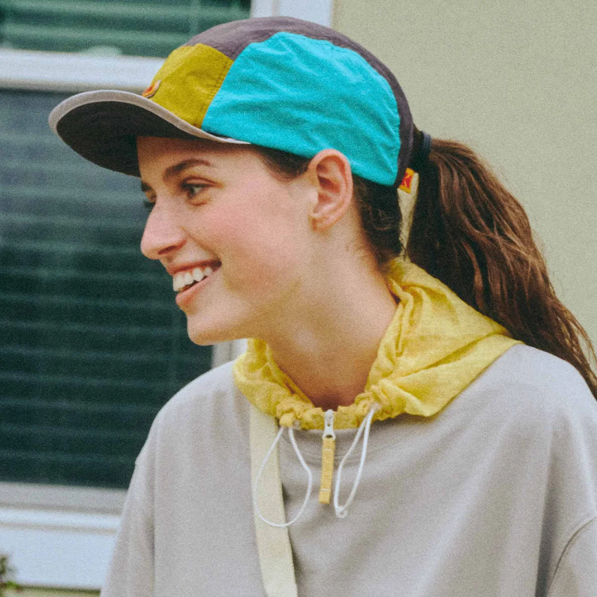 Fun Time 可收納 Camp Cap KHAKI