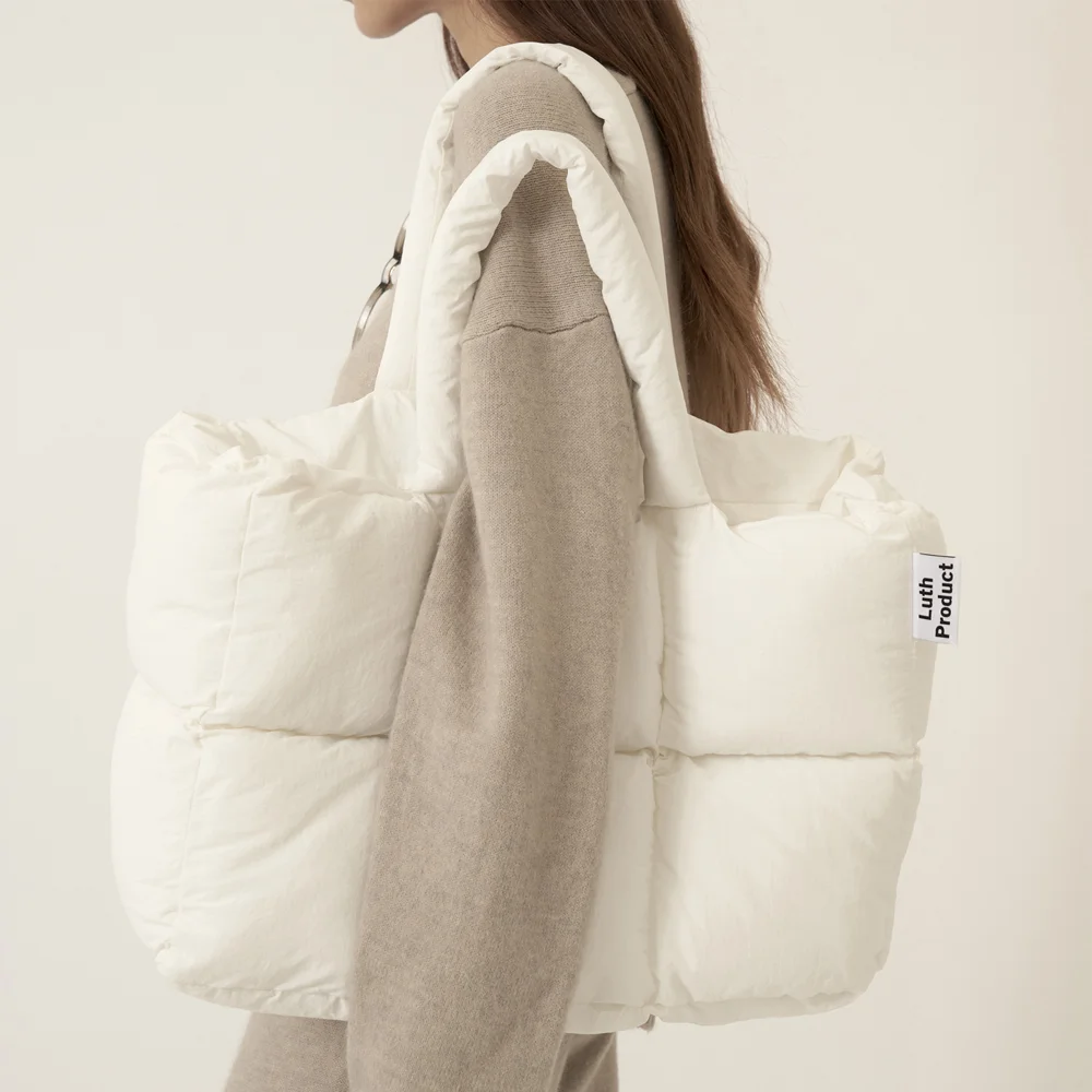 Cloud Big Puffer Bag(雲朵袋) _ WHITE