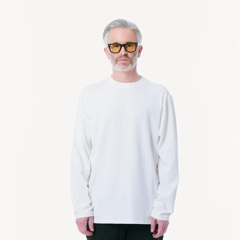 Fresh Cotton Round T-Shirt (OFF WHITE)