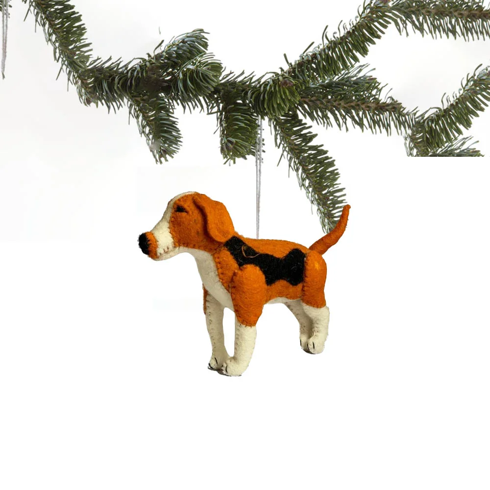 比格犬 聖誕節 Tree Ornament 鑰匙扣