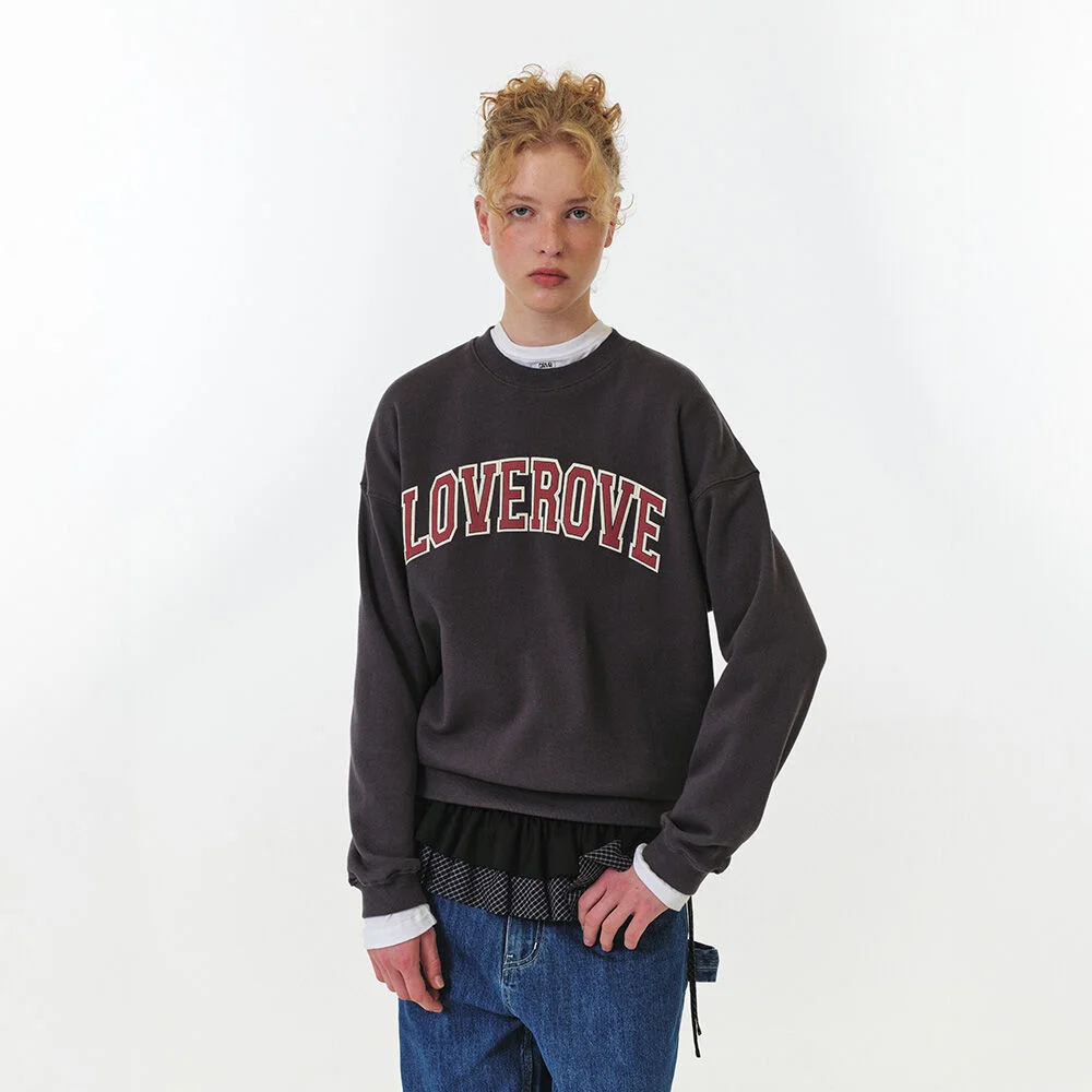 LOVEROVE SWEATSHIRT (CHARCOAL)