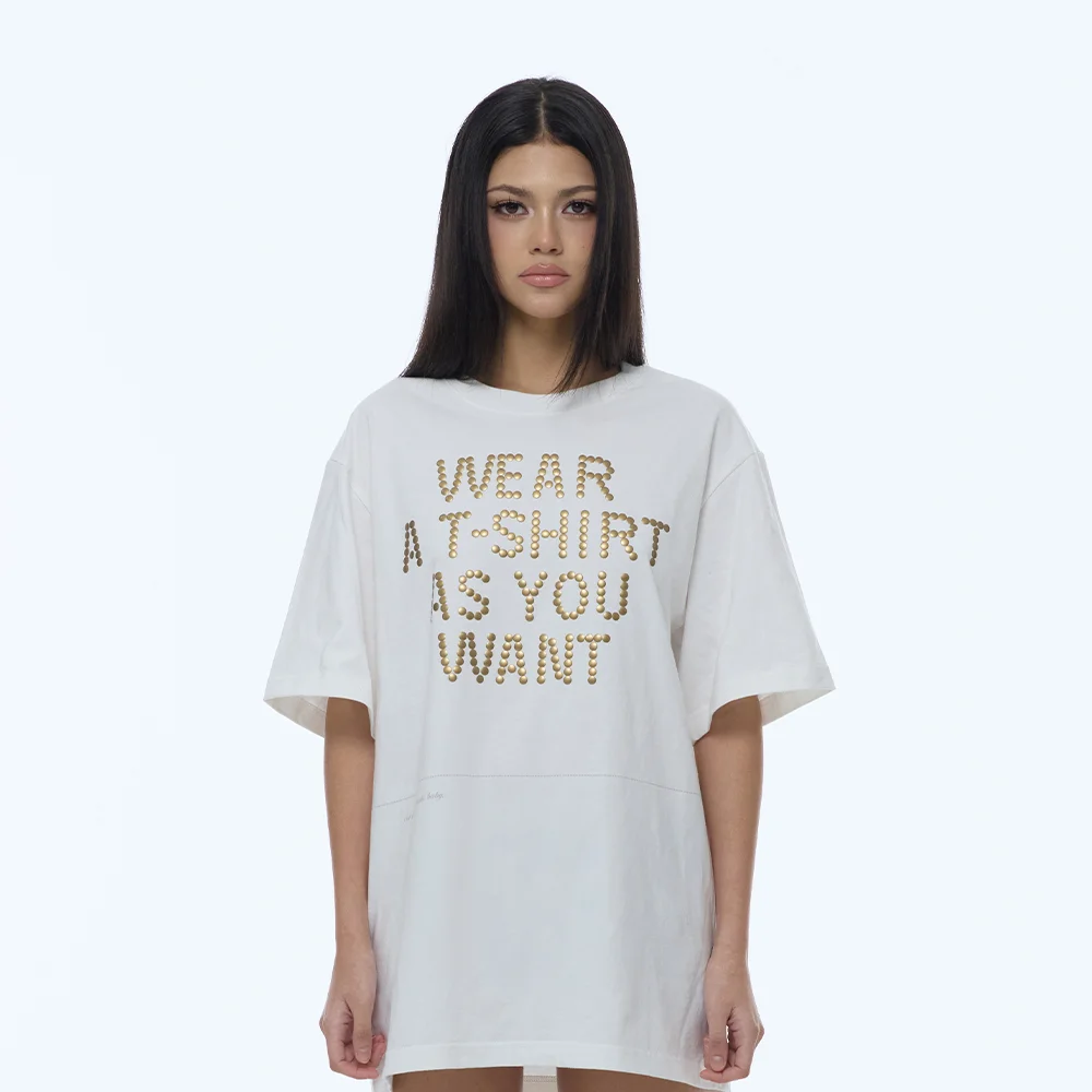 D.I.Y CUT-OFF OVERSIZE T-SHIRTS_WHITE