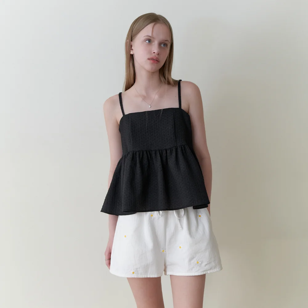 Own bustier blouse (black)