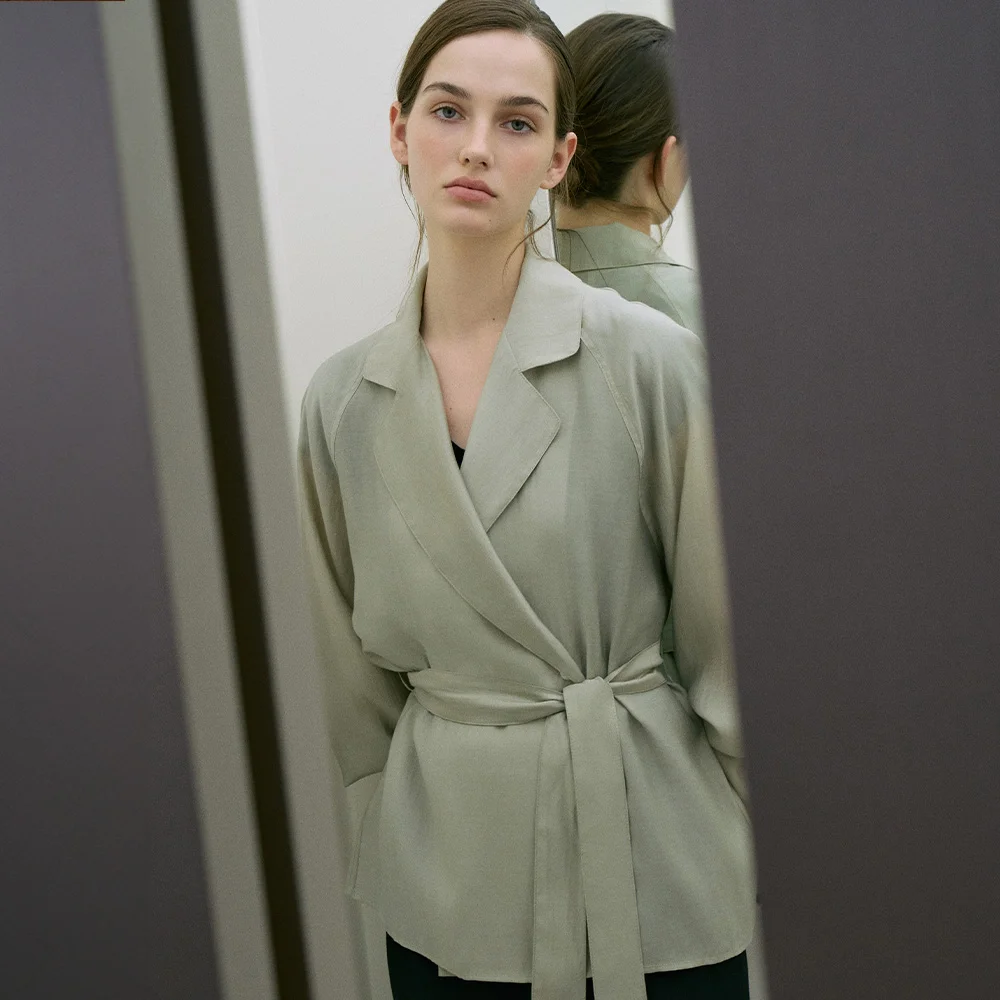 Erine Double Robe Jacket (5col)