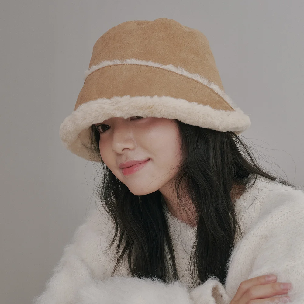Moon Suede Bonnet Hat (4 Colors)