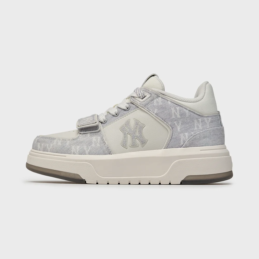 厚底內裡 中筒 牛仔 Monogram SL NY (Grey)