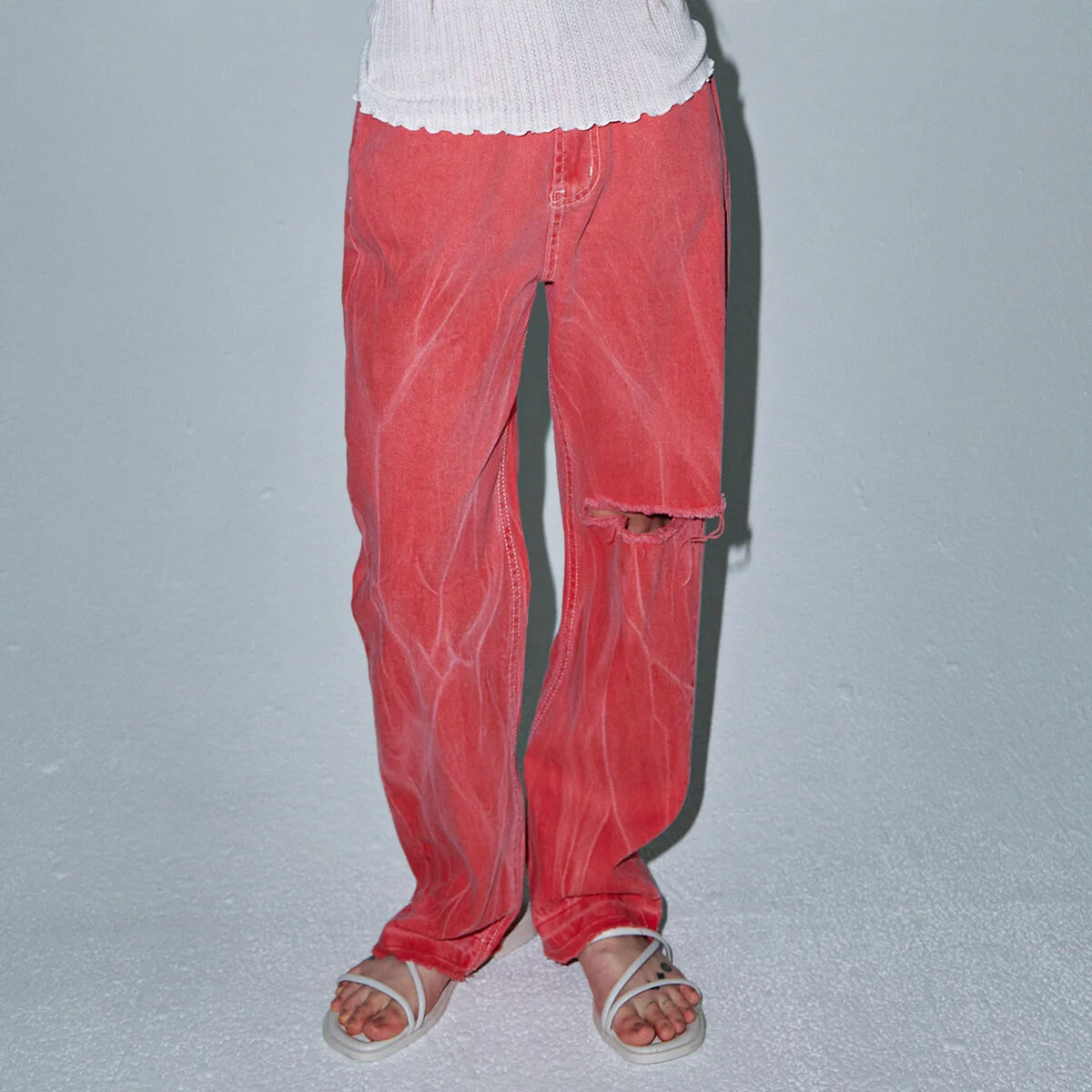 Tangerine Cutting Pants