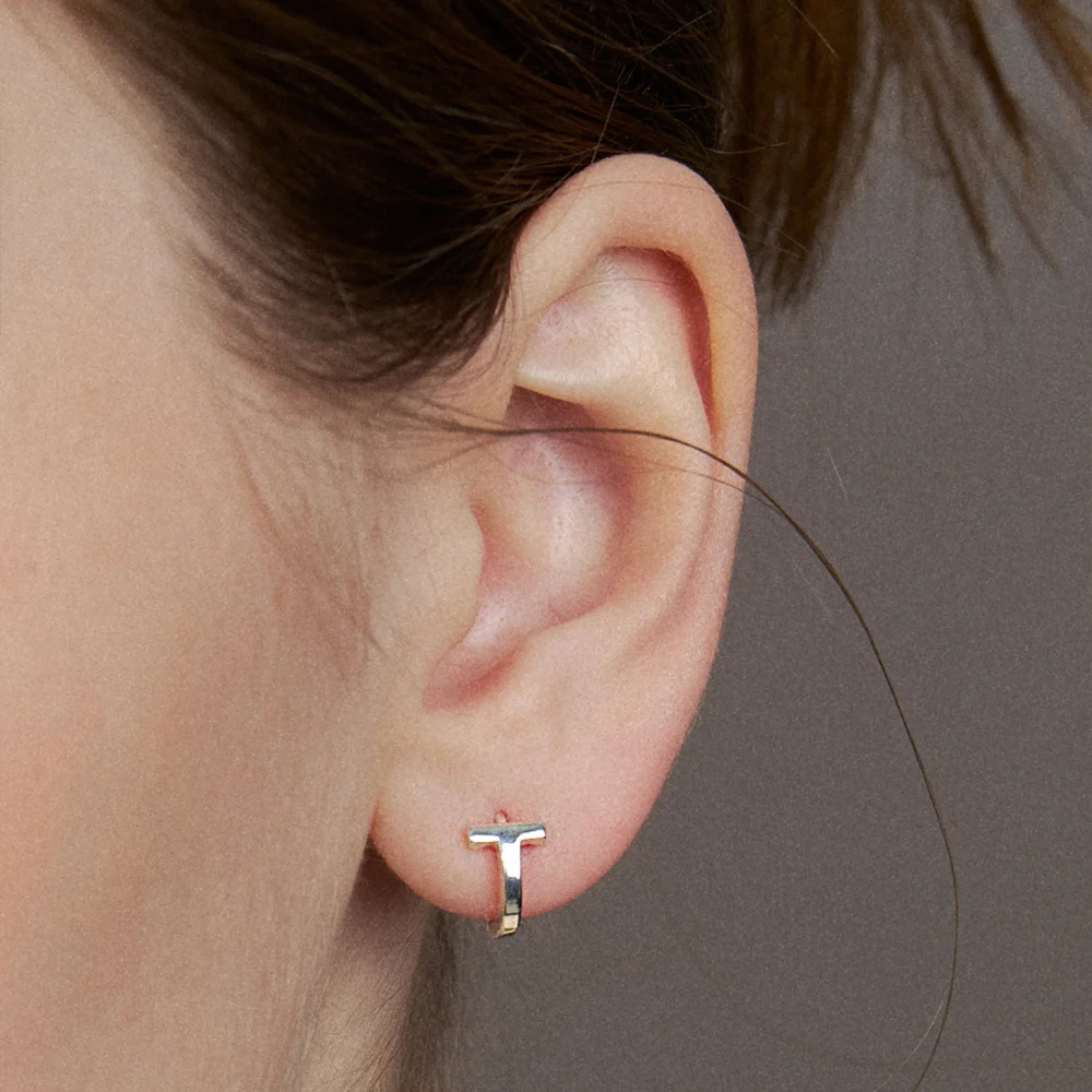 T-line one-touch earring