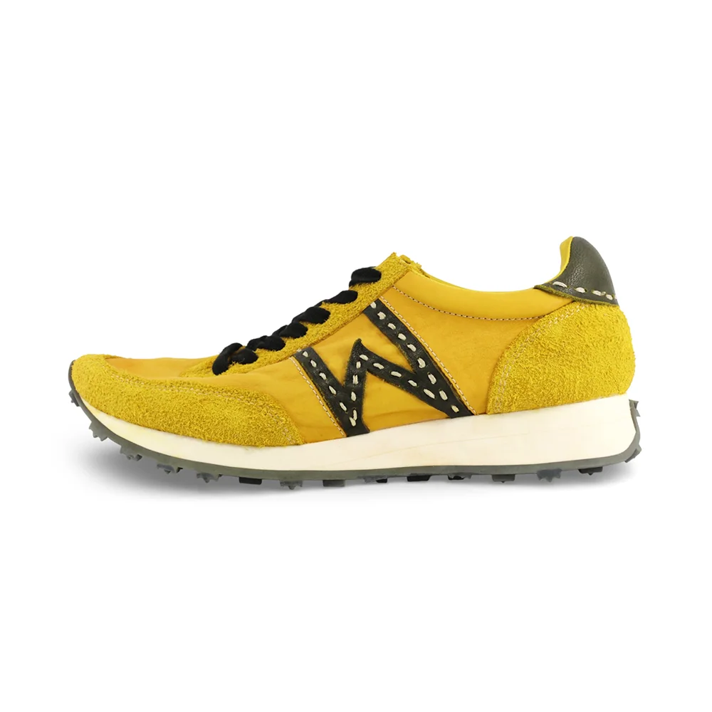 WSR-7 Vintage Jogging Sneakers Yellow