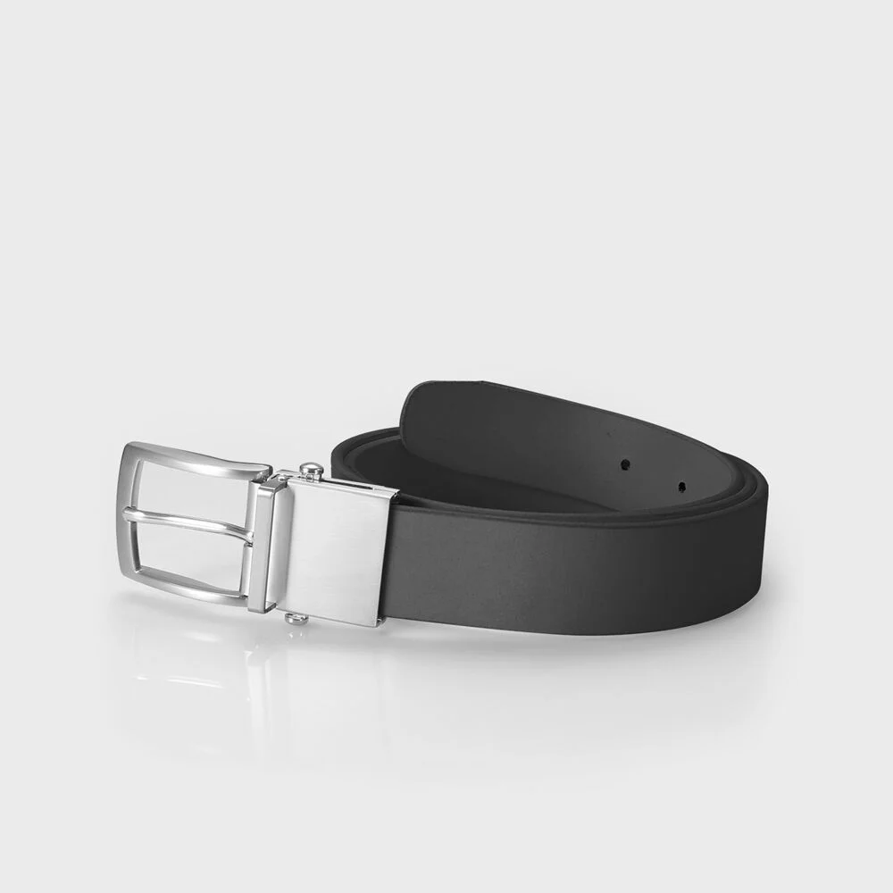 33mm 隱形合身2 縫線 飾扣 高爾夫 Movable 腰帶 MGU901BK