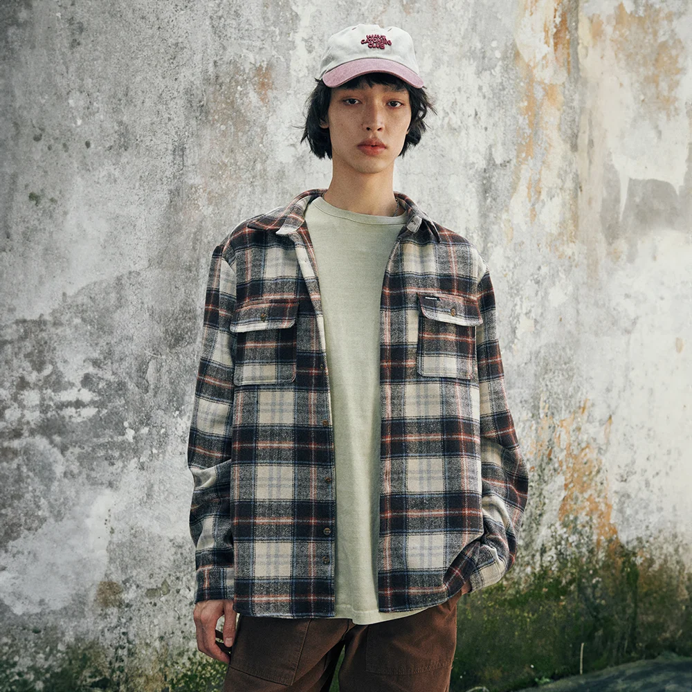 Skoll Check Shirt Brown