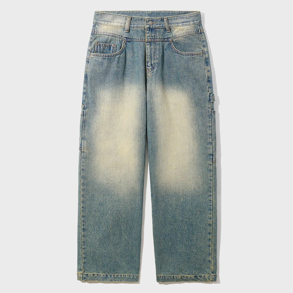Dije 工裝 牛仔褲 Beige Blue YHLP2511